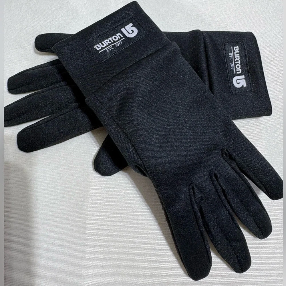 Burton Sleek Black Kids Gloves